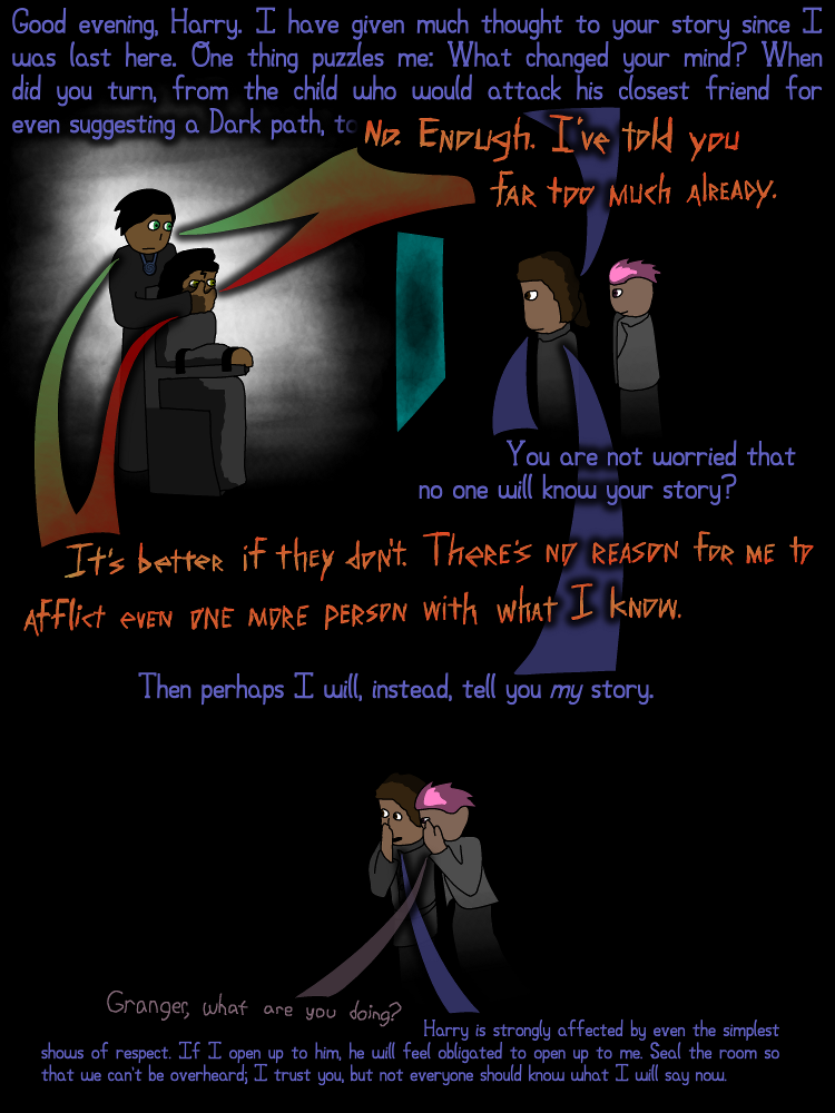A comic page; if you've enabled transcripts in the top bar, there is one below.