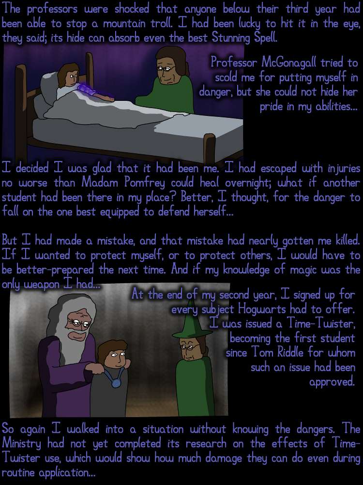 A comic page; if you've enabled transcripts in the top bar, there is one below.