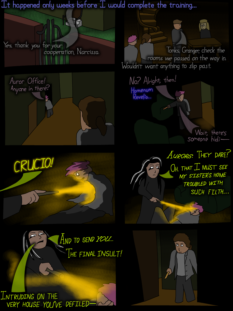 A comic page; if you've enabled transcripts in the top bar, there is one below.