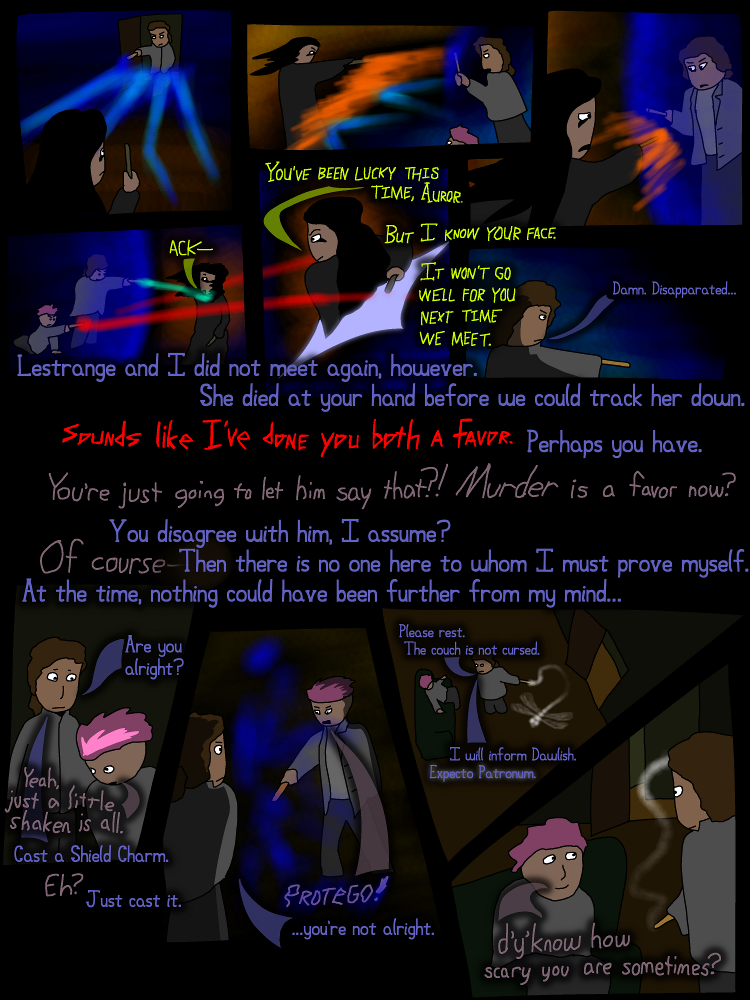 A comic page; if you've enabled transcripts in the top bar, there is one below.