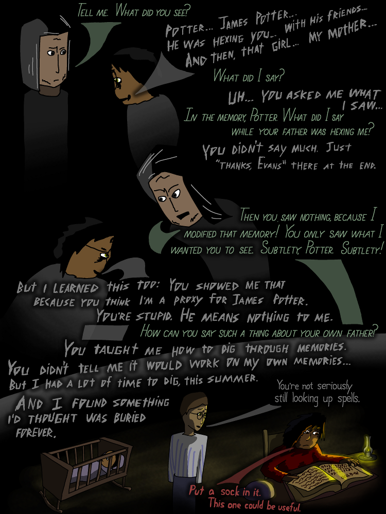 A comic page; if you've enabled transcripts in the top bar, there is one below.