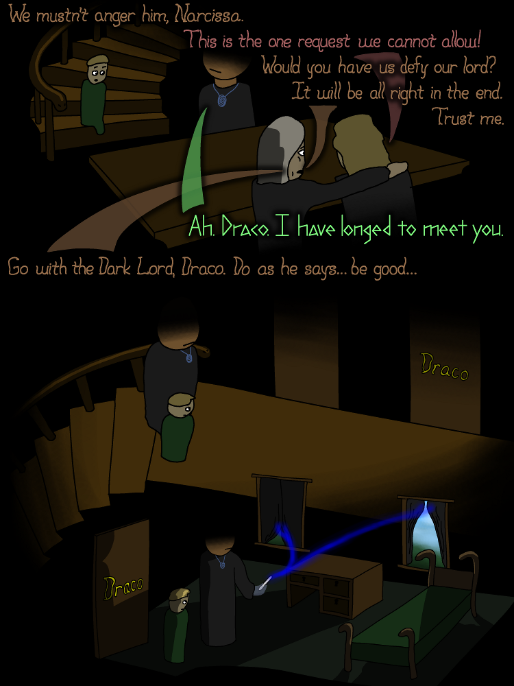 A comic page; if you've enabled transcripts in the top bar, there is one below.