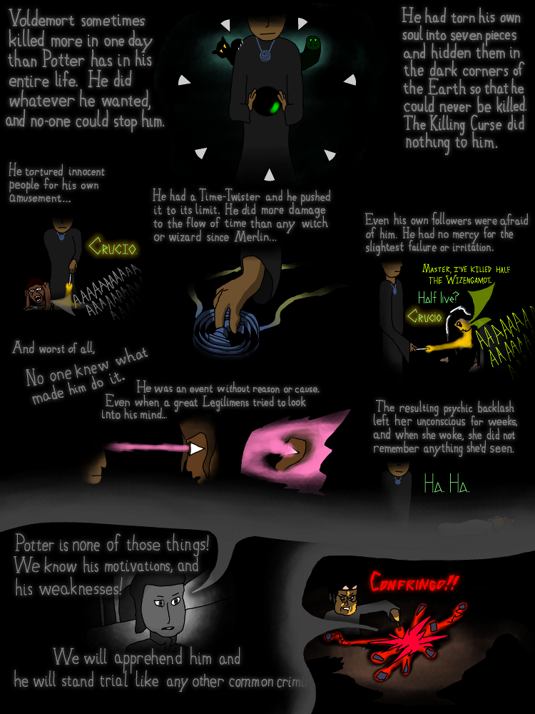 A comic page; if you've enabled transcripts in the top bar, there is one below.