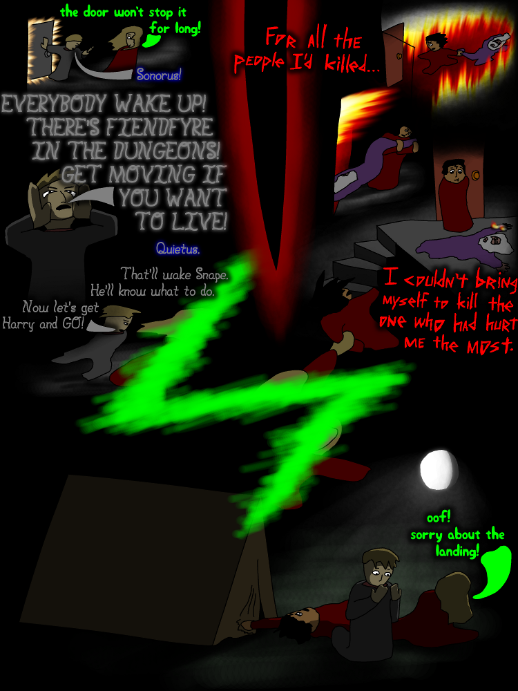 A comic page; if you've enabled transcripts in the top bar, there is one below.