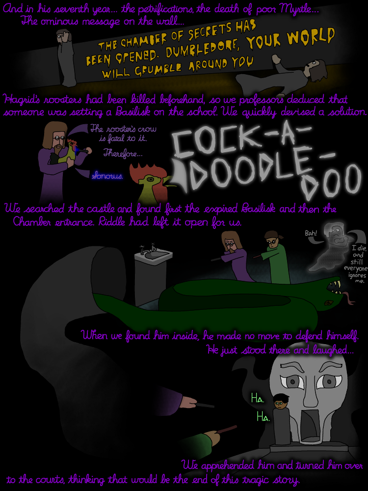 A comic page; if you've enabled transcripts in the top bar, there is one below.