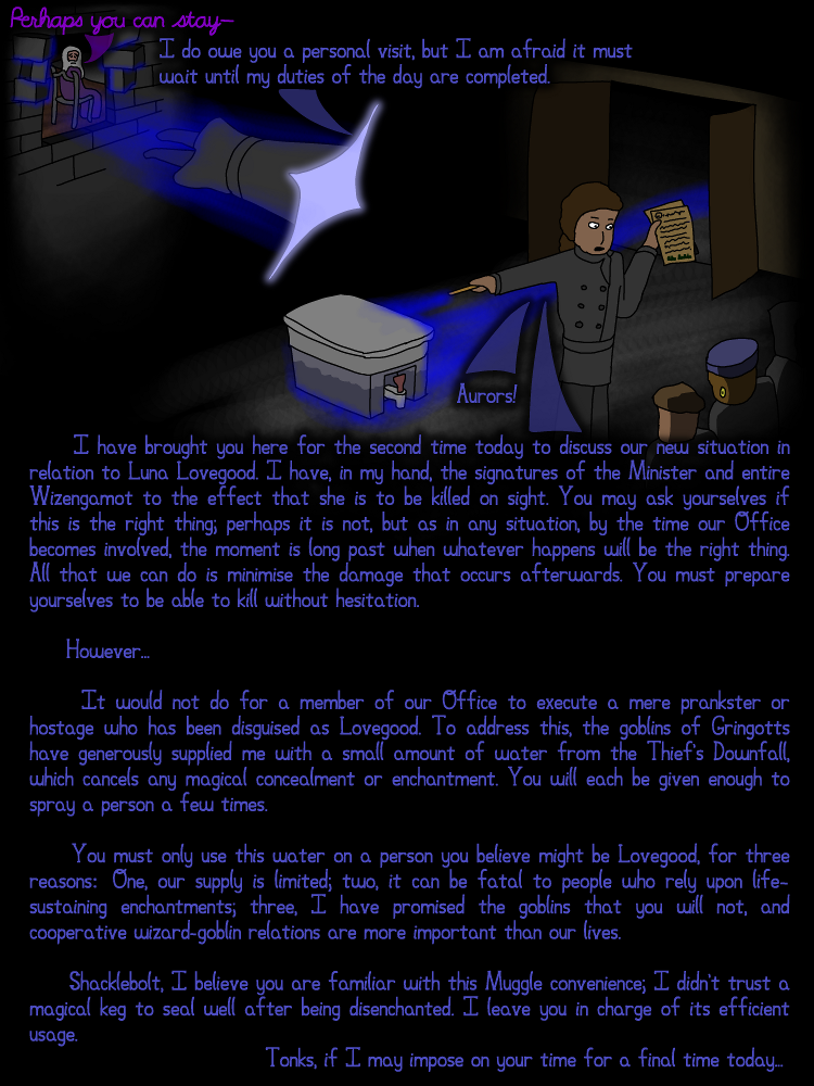 A comic page; if you've enabled transcripts in the top bar, there is one below.